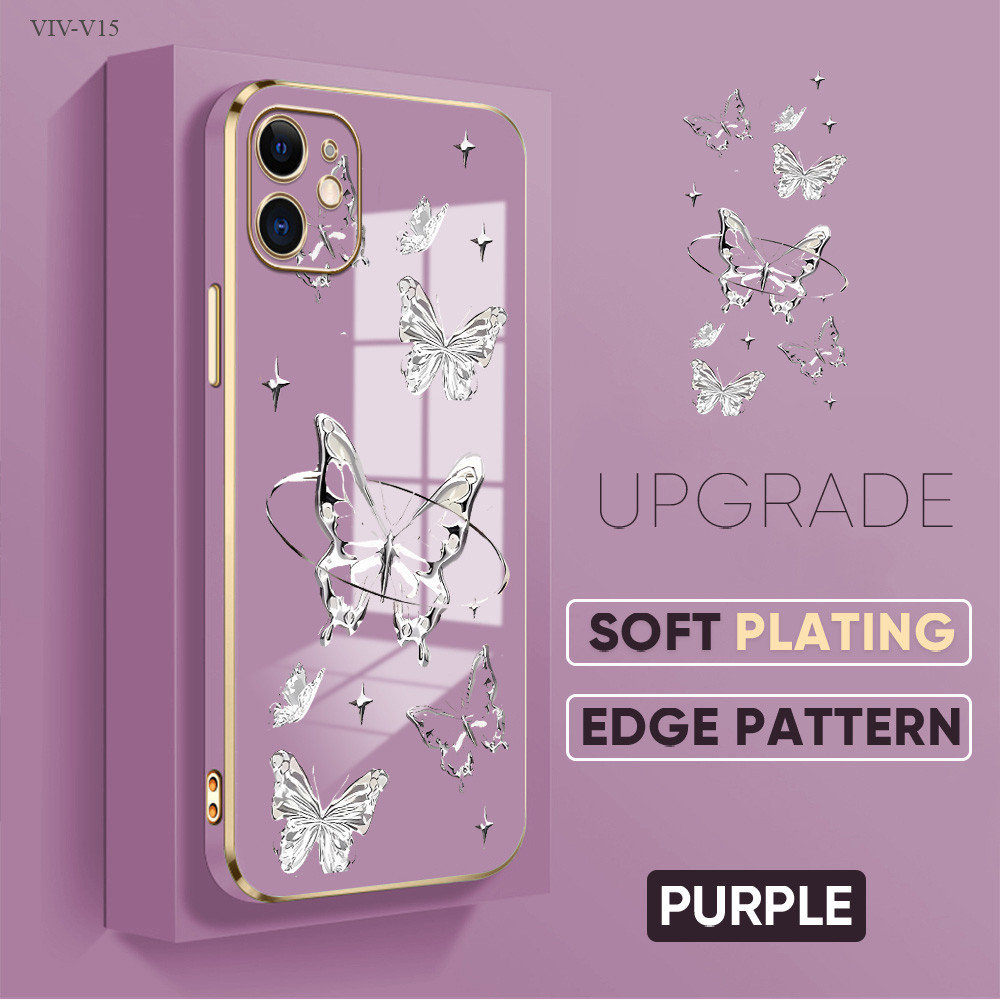 Casing Hp Untuk VIVO V30 V15 V20 V21 V23 V23E V25 V25E S1 Z1 T1 SE Pro 2021 5G Phone Case DD 2555 So