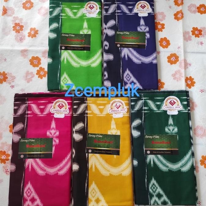 Sale Sarung Pria Dewasa Ramadhani Jumbo Sarung Tenun Pria Batik Halus