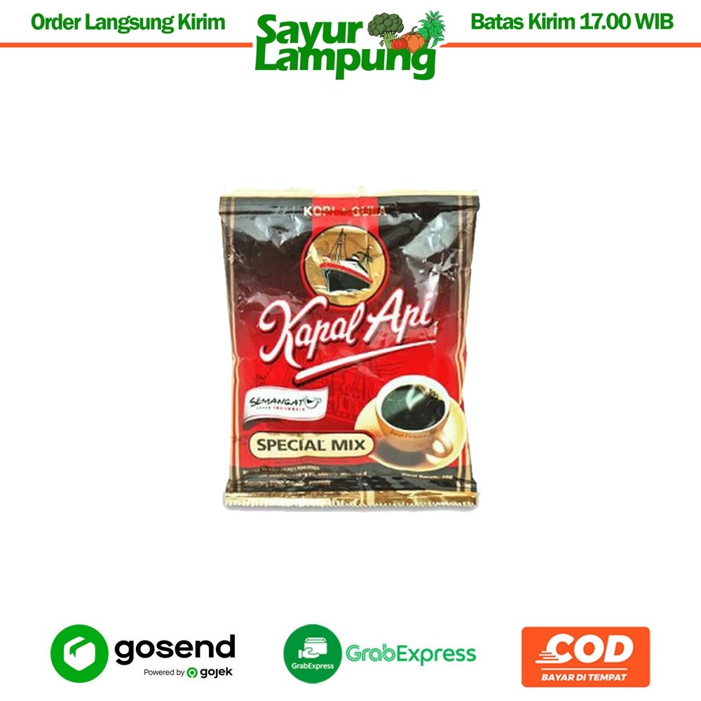 

Kopi Kapal Api Kopi Mix 1 Renceng - Sayur Lampung