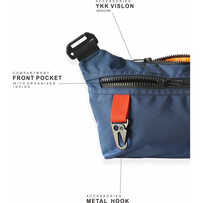 Tas Selempang, Slingbag "Stewart / Unisex Nvgtr Bag