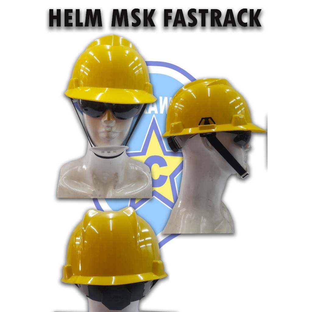 Helm Proyek Helm Safety Proyek/ Helm Pekerja MSK - Kuning