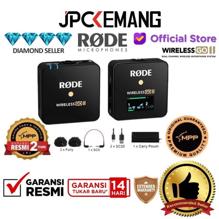Rode Wireless Go Ii Single Wireless Microphone Wireless Go 2 Original