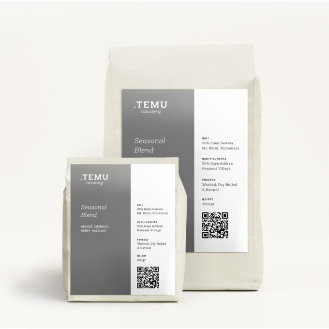 

Temu Seasonal Blend 1 Kg (Biji Kopi Arabika)