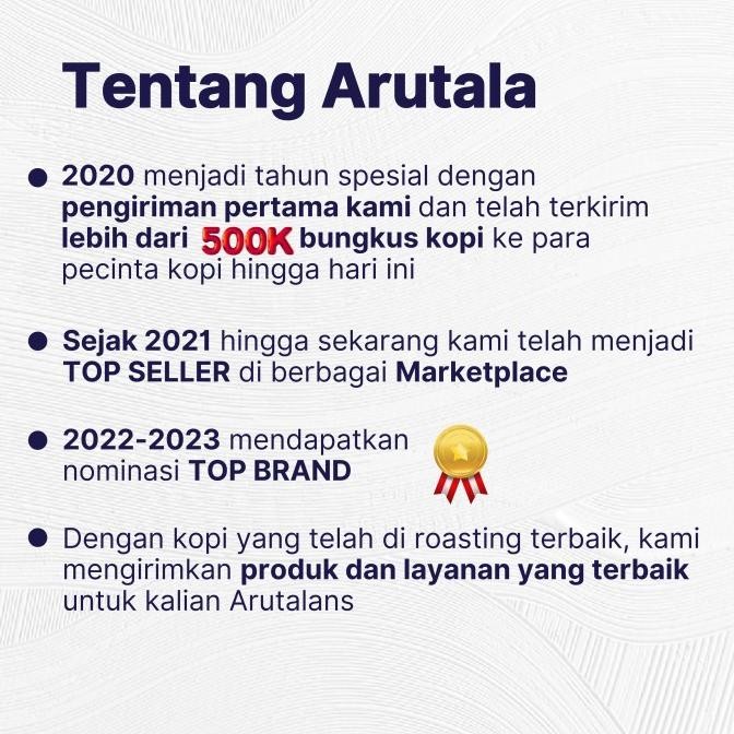 

Arutala Kopi Robusta Temanggung Wine 1Kg
