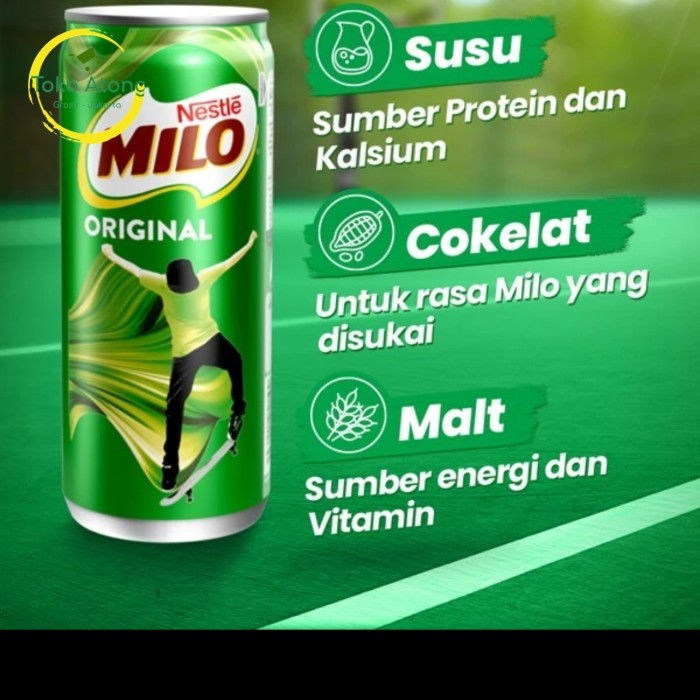 

Nestle Milo Kaleng Original 220 ml Harga 1 kardus