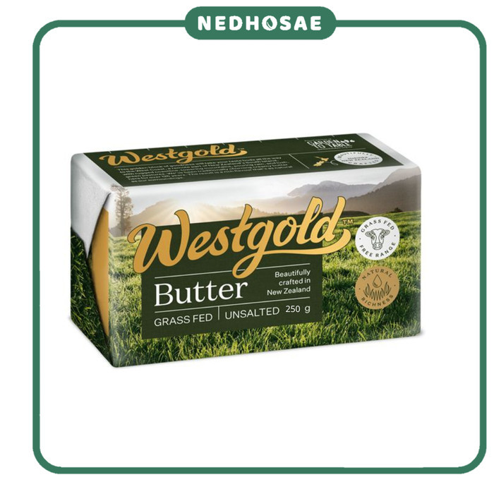 

Grass fed Butter by Westgold Mentega Grass fed New Zealand