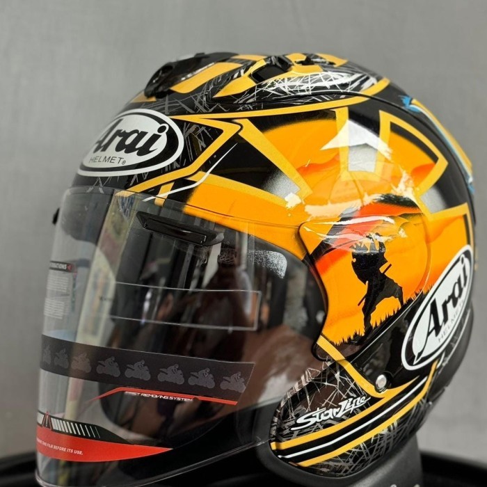 helm copy arai pedrosa spirit gold