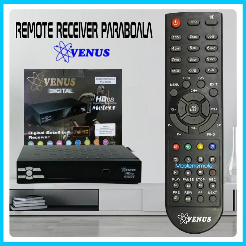 REMOT REMOTE RECEIVER VENUS METEOR HD