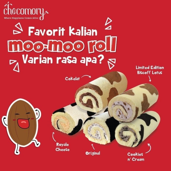 

cimory moo moo roll
