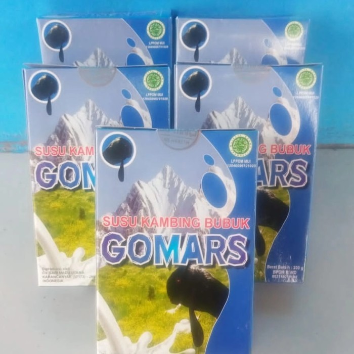 

Susu Kambing Gomars Paket Hemat 5 Rasa Vanila