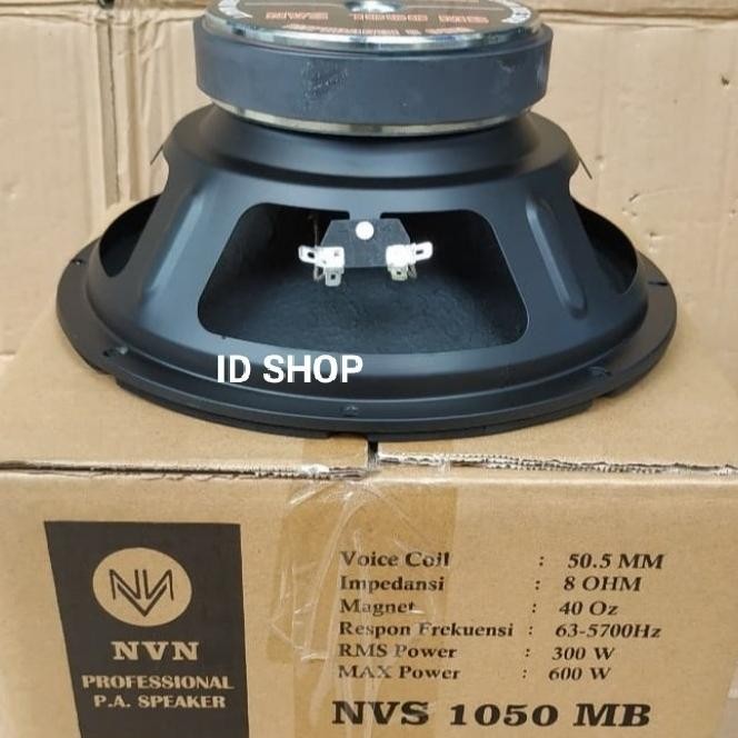 speaker nvn 10 Inch 600Watt karakter Mid Range cocok utk Array Sepiker DS99