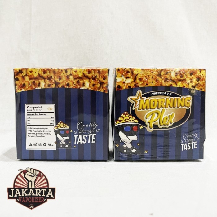 

MORNING PLEX ROASTED CARAMEL POPCORN 60ML BY MSI