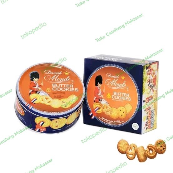 

Monde Butter Cookies Kaleng Besar 908 gram / Biskuit Kaleng