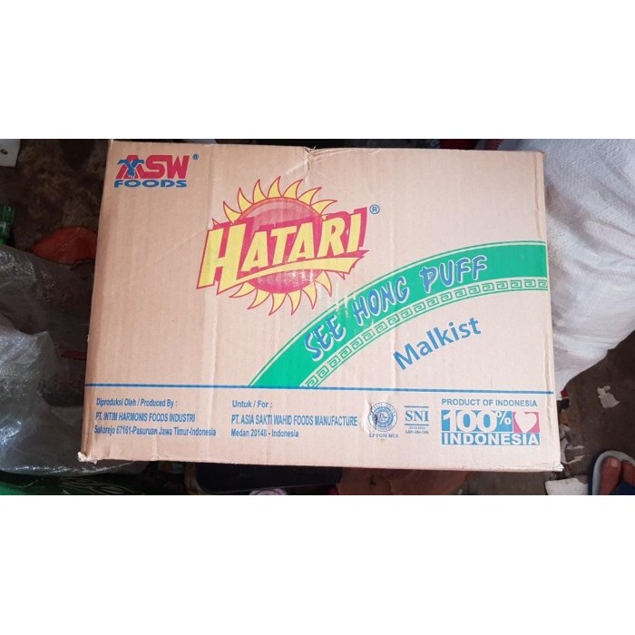 

Biskuit Hatari See Hong Puff isi 36
