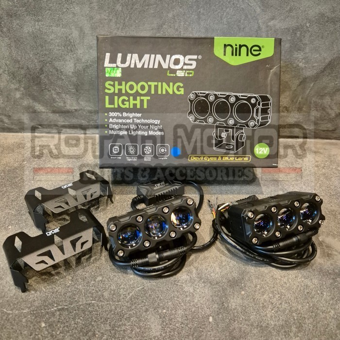 Mini Projie Luminos Q9 Pro Triple Lens Blue Lens Q9 PRO / LUMINOS Q9 PRO LASER LED / MINI PROJIE 3