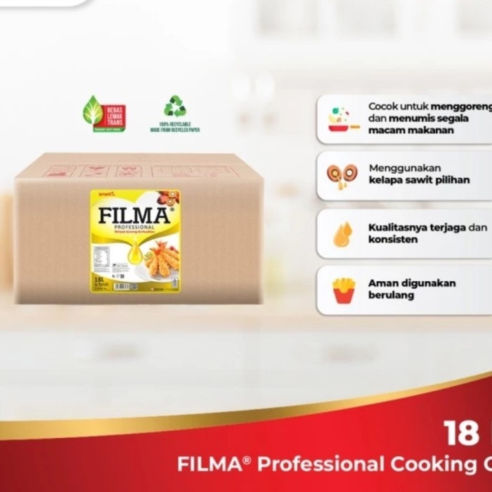 

Filma Professional Minyak Goreng 18L Bag in Box BIB MURAH