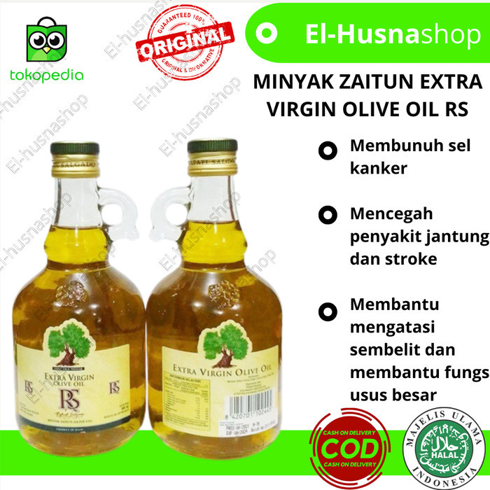

Minyak Zaitun RS zaitun Extra Virgin Olive Oil Rafael Salgado 500ML