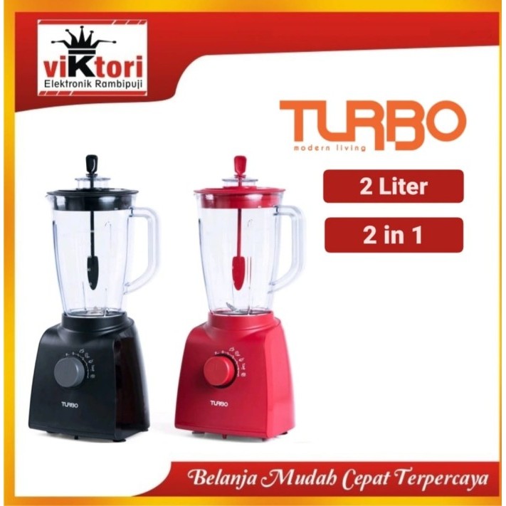 Blender Turbo Ehm8000 / Blender Plastik Turbo / Blender 2In1 / Blender