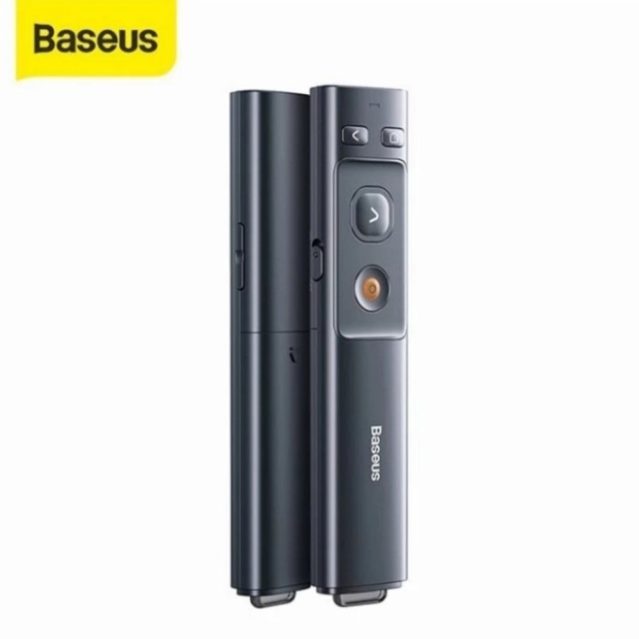 BASEUS LASER POINTER GREEN Wireless Presenter / Laser Hijau