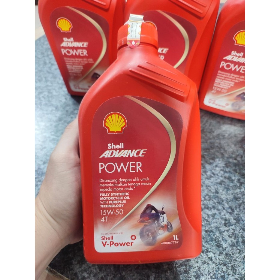 Oli Motor Shell Advance 4T Power 15W-50 Next Generation Advance Ultra - 1 Liter