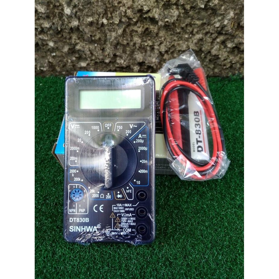 Digital Multimeter/Multitester Digital Mini Murah Bagus Sinhwa Dt-830B