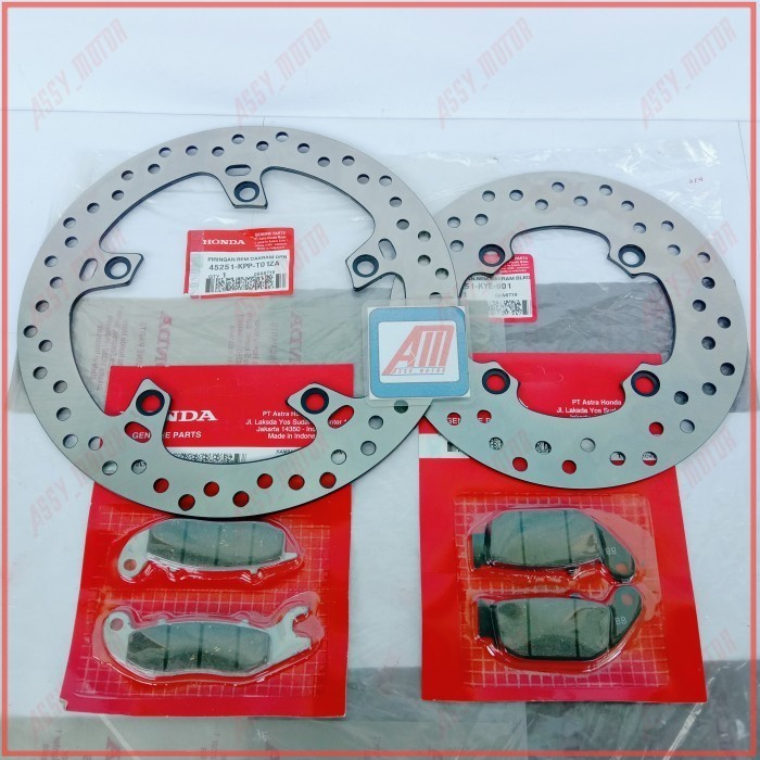 Piringan Cakram Depan Belakang Cb150R Led + Dispad Cb 150 R New Led