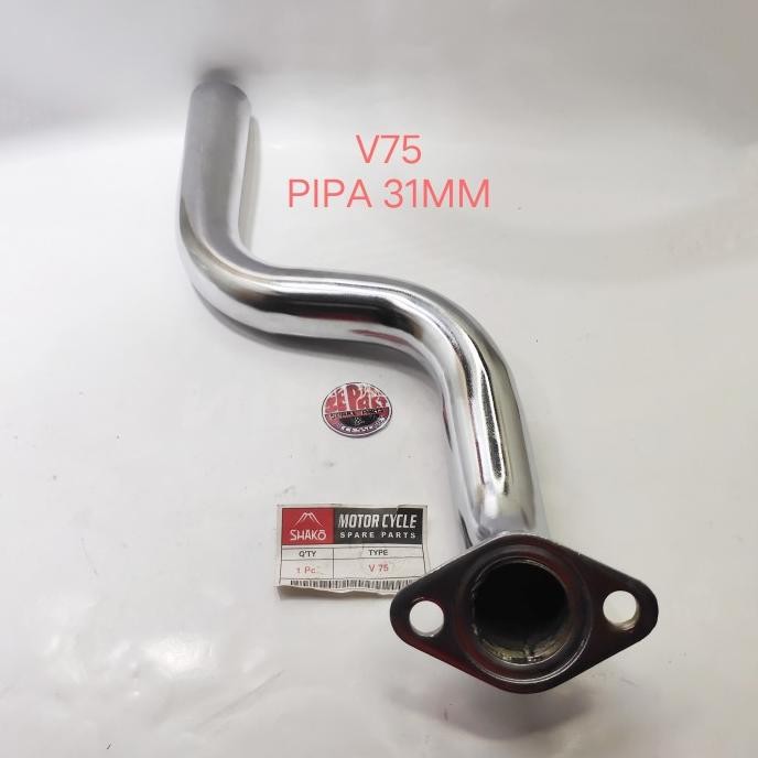 Murah Leher knalpot V75 - Leher knalpot Yamaha V 75 3epar Murah