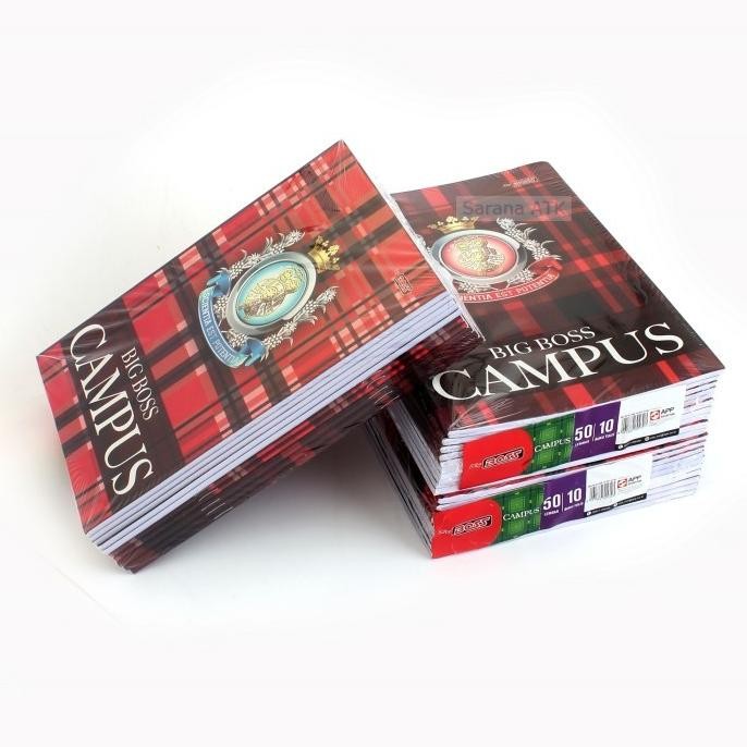 

Buku Tulis Big Boss / Campus 50 Lembar [ Pack ] Original Dan Terpercaya