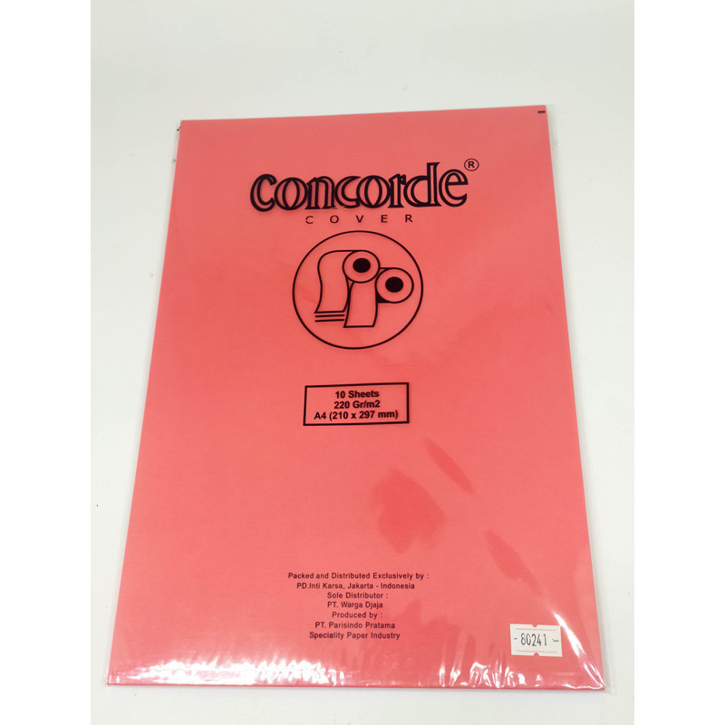 

Concorde Cover A4 Red 80241