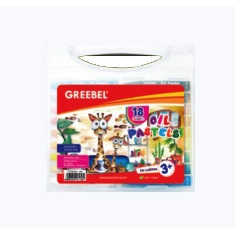 

Greebel Crayon Anak Oil Pastel Set Isi 18 Warna
