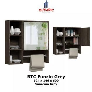 RAK KACA GANTUNG - RAK KACA KAMAR MANDI - BTC FUNZIO