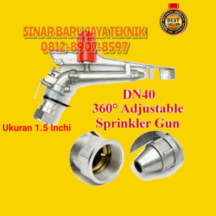 Paling Berkualitas Sprinkler Big Gun Py 40 Dn 50 Ukuran 2"Inchi