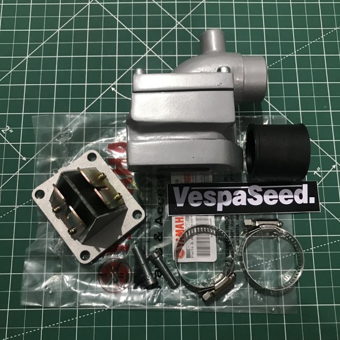Intake Manifold Manipol Susun 3 Vespa Komplit Membran RX King