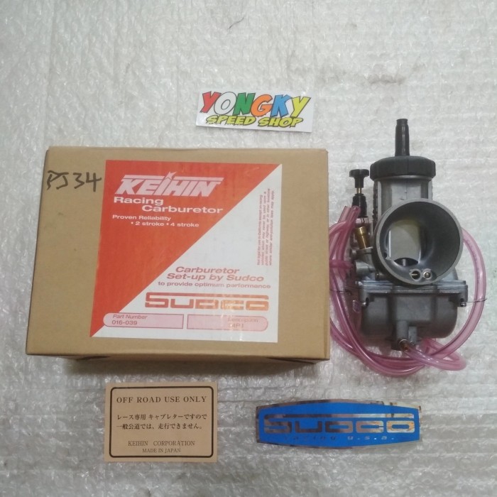 karbu karburator pwk keihin pj 34 sudco original