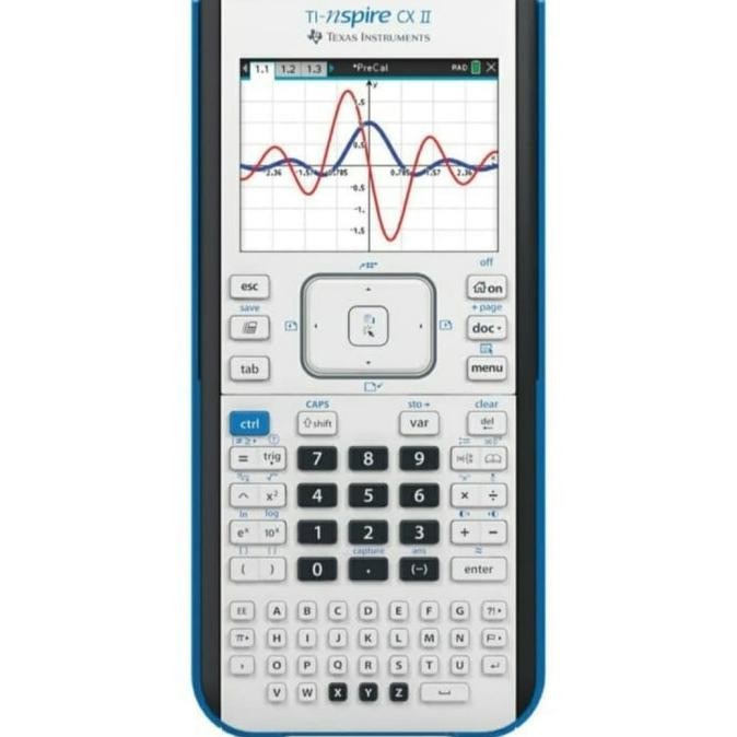 

TERMURAH - TEXAS INSTRUMENTS TI NSPIRE CX II non CAS Scientific Kalkulator Grafik