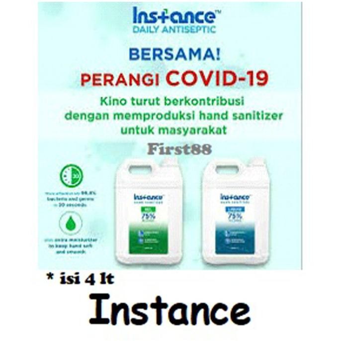 TERLARIS - HAND SANITIZER INSTANCE - PRODUKSI PT.KINO - ISI 4 LITER