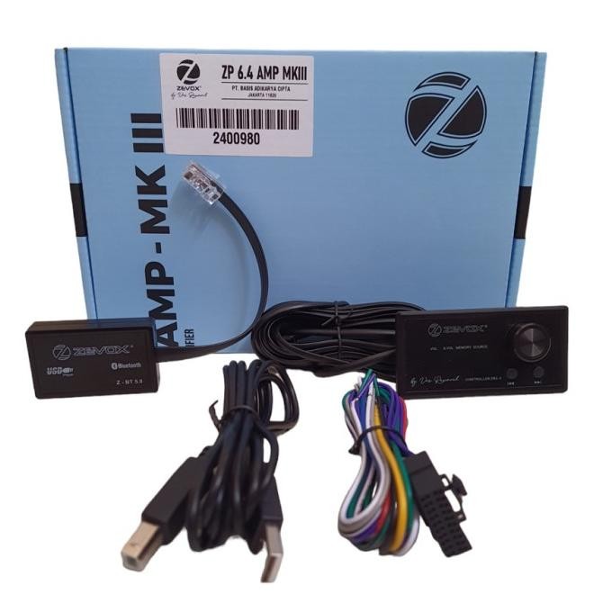 BEBAS ONGKIR - Processor zevox zp 6.4 amp-MK III dsp zevox zp6.4 amp-MKIII mk3
