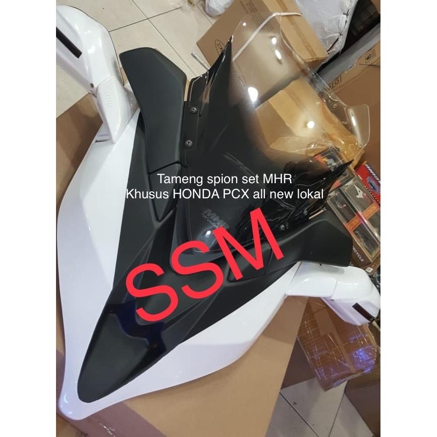 TAMENG WINDSHIELD MHR PCX PLUS SPION LIPAT LED