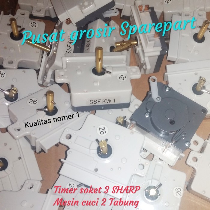 TIMER MESIN CUCI SHARP 2 TABUNG