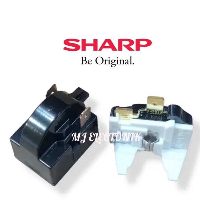 RELAY KULKAS SHARP 2 PINTU OVERLOAD KULKAS SHARP 2 PINTU