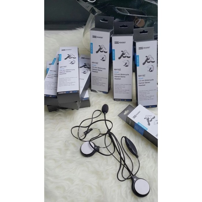 HEADSET HELM MOTOR - HEADSET HELM DENGAN MIC