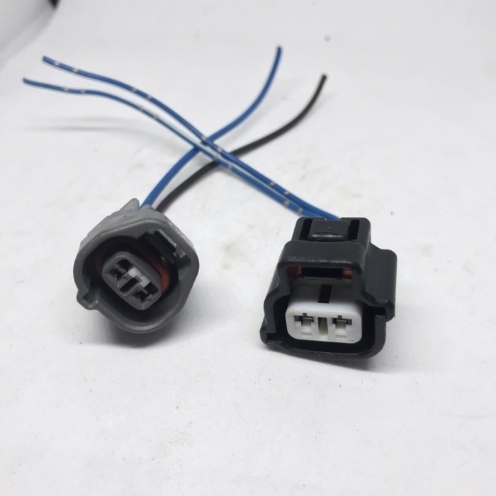 SOKET KABEL FITING LAMPU SEIN SERI SENJA ORI MITSUBISHI CANTER PIN 2 /