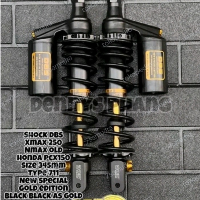 Shock Dbs 711 Premium 310/345Mm G-Series Cnc Motor Aerox,Nmax,Xmax