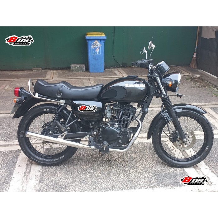 Knalpot Bambu Runcing Freeflow Kawasaki W175 Fullsystem