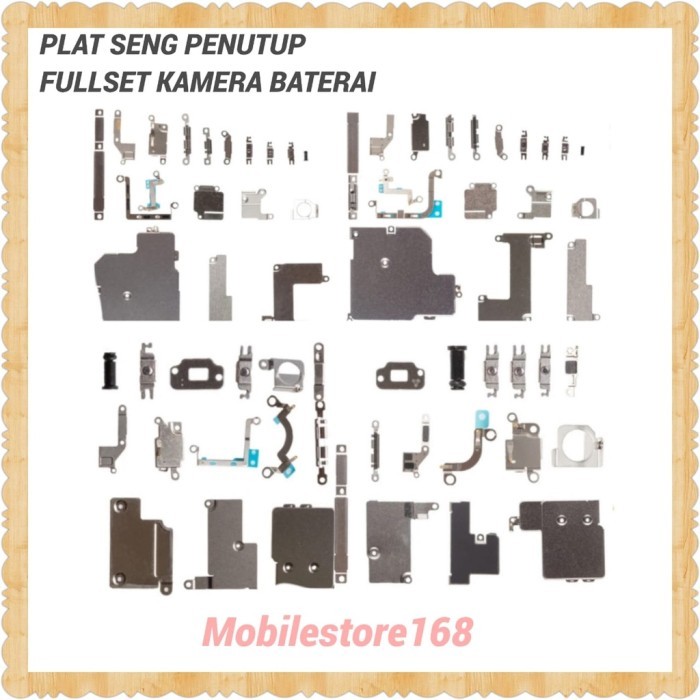 BAUT FULLSET + SENG PLAT PENUTUP KAMERA/BATERAI IPHONE 12 - 14PRO MAX
