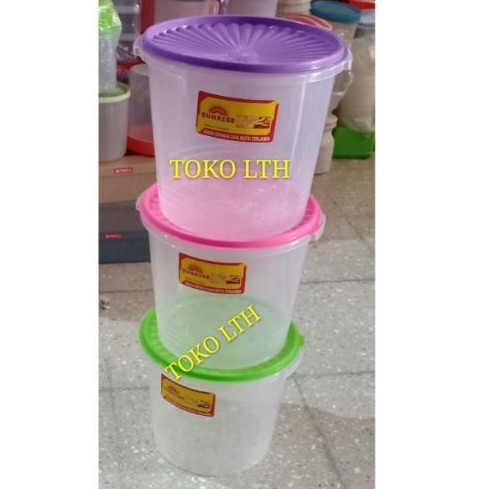 PROMO populer TOPLES PLASTIK 5 LITER MURAH SEALWARE KELER WADAH PEYEK KUE