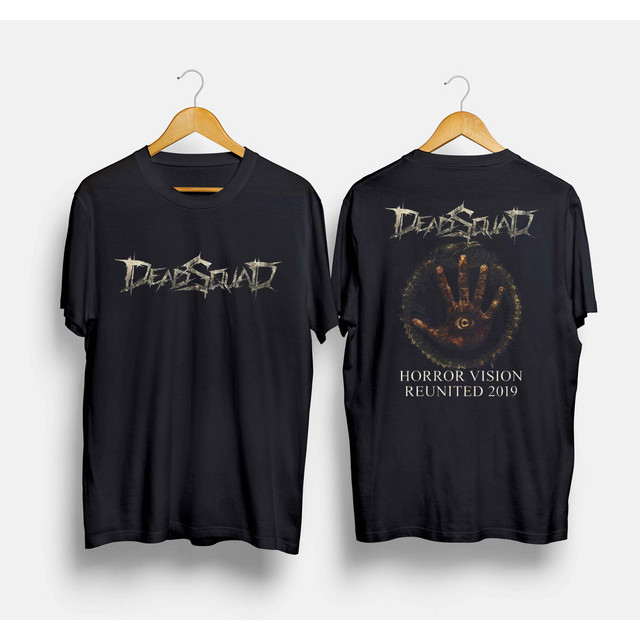 Kaos Band Deadsquad Horror Vision Reunited 2019 / Tshirt Musik Rock Metal