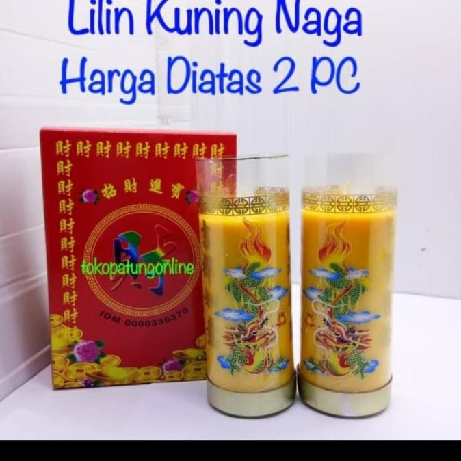 

Ready Lilin Kuning Naga 2 Kati