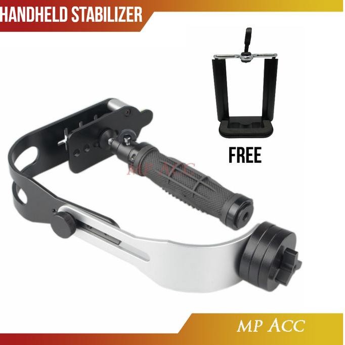 Handheld Stabilizer Steady Cam Rig Kamera DSLR GoPro Mirrorless Vlog