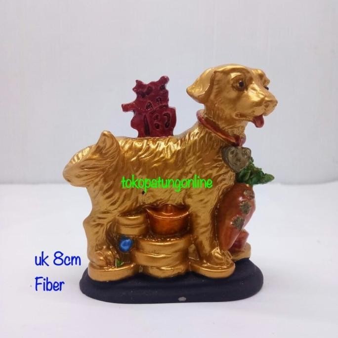 

Ready Patung Anjing Shio Fiber Fengshui
